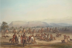 Piegan-camp-near-Fort-Mckensie-1833-Karl-Bodmer-752-511